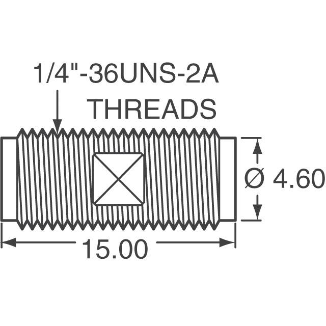 ADP-SMAF-SMAF Linx Technologies Inc.  Adaptadores de conector coaxial (RF)